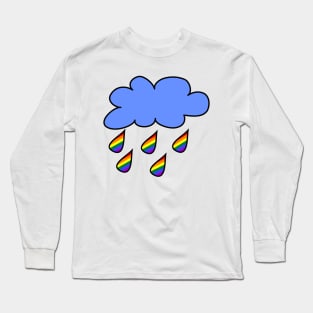 Proud rainbow cloud Long Sleeve T-Shirt